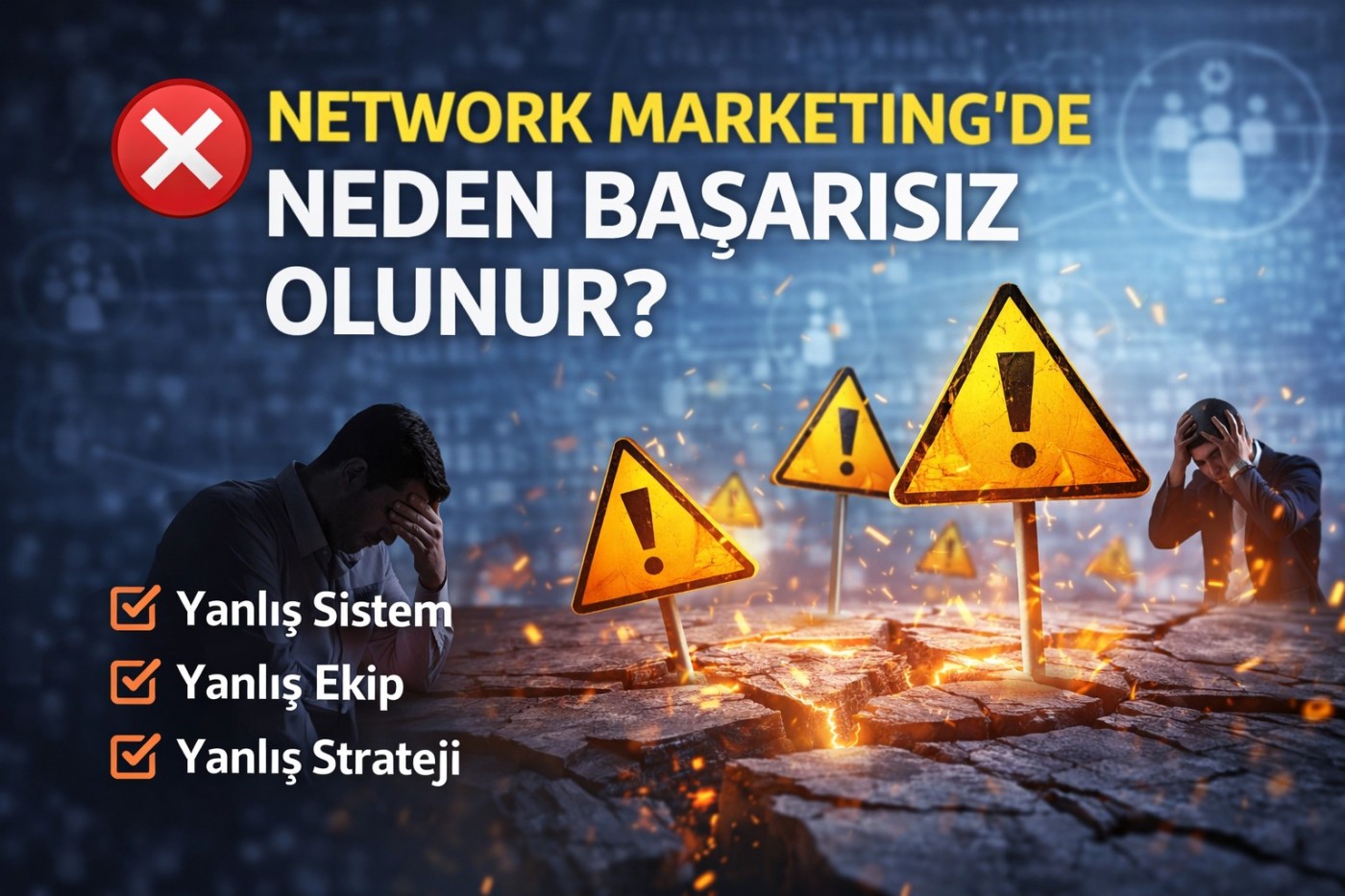 NETWORK MARKETING’DE NEDEN BAŞARISIZ OLUNUR?